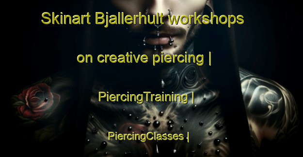 Skinart Bjallerhult workshops on creative piercing | PiercingTraining | PiercingClasses | SkinartTraining-Sweden